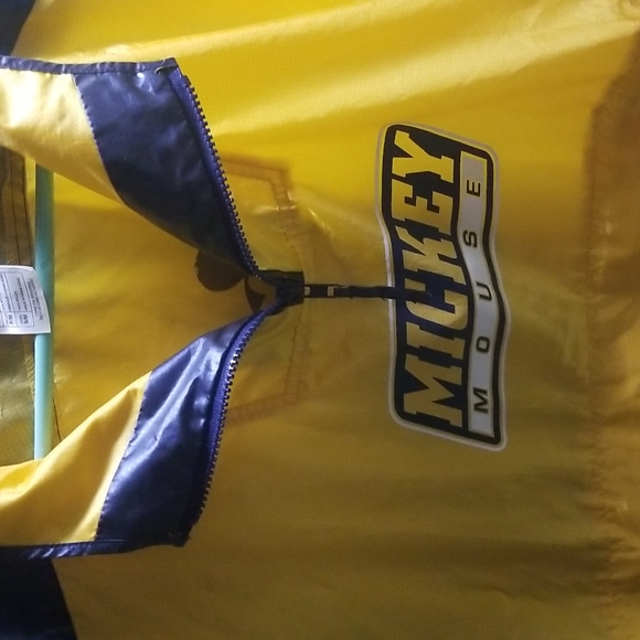 Mickey Mouse Disney Pullover Windbreaker Rain Jacket. - Picture 3 of 7